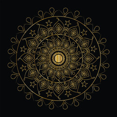 Opulent Mandala Vector Background in 4K Resolution