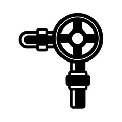 vector illustration of a pipe