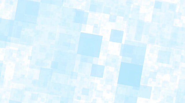 Light blue abstract geometric background with squares suitable for presentation slides, website design, social media posts, and digital art projects.