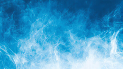 Abstract blue smoke background texture. Perfect for design projects needing a cool, ethereal feel. Ideal for websites, presentations, or artistic projects.