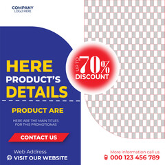 corporate unique social media post design