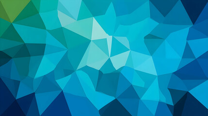 Obraz premium polygonal pattern with soft reflections and angles