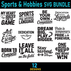 Sports & Hobbies svg Bundle