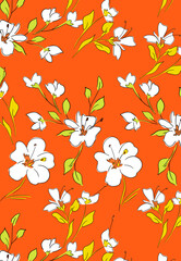 Patter Spring Summer seamlesss fo fashion