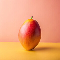 mango with colorful background 