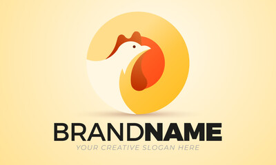 HenCircle Logo – Poultry Brand Identity