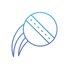 Cricket Ball Vector icon