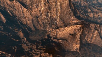 Majestic Rocky Landscape with Textured Cliffs