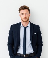 Fototapeta premium Professional Business Man in Suit