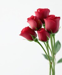 Obraz premium Elegant Red Roses Bouquet for Special Occasions