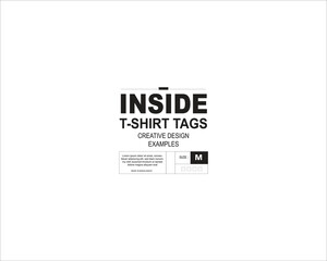  T Shirt Tags label design template