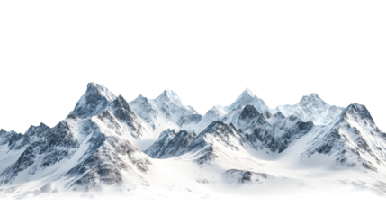 Snow-Covered Rocky Mountains Landscape Seamless Photo for Adobe Stock