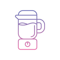 Food Processor Icon vector stock illustration