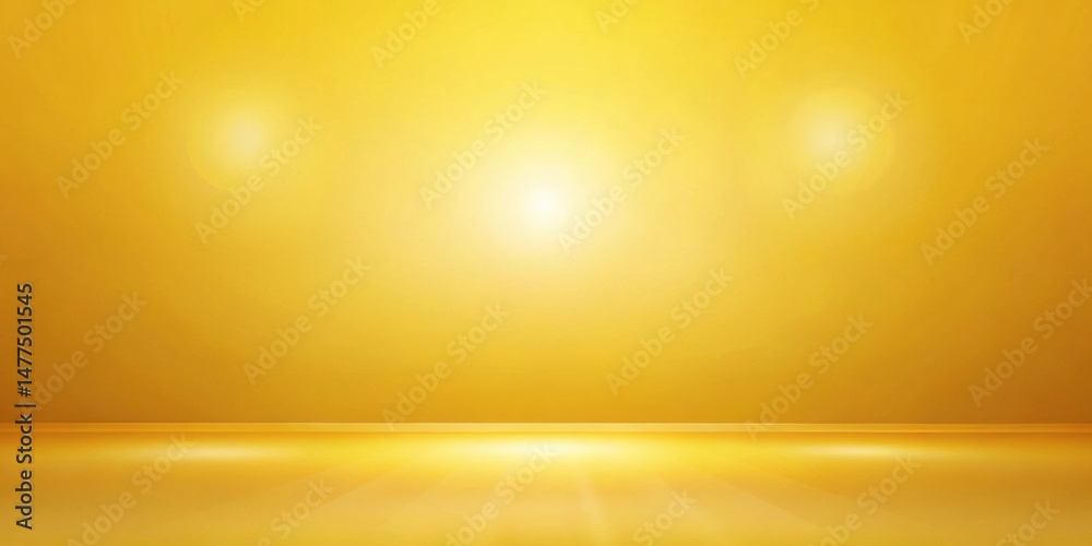 Aufkleber illuminated golden room a versatile background for product displays and graphic design projects