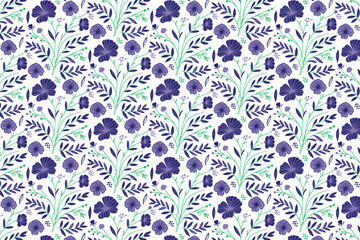 sketch one line floral repeat, seamless cotton flower texture, stylish outline textile print, modern wrapping paper fabric, pillow cover hand drawn design, fashion inspired pattern art, nature textile