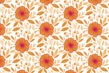 seamless abstract flower texture, outline modern textile design, cotton flower hand drawn print, one line wrapping paper repeat, fashion stylish pillow cover, floral sketch nature textile, trendy patt