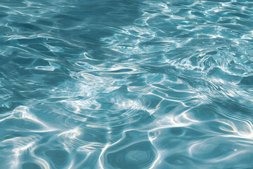 Obraz premium Abstract Water Surface with Sunlight Reflections