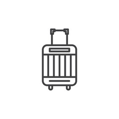 Suitcase Icon. symbol for mobile concept and web design.