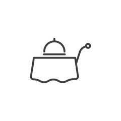 Room service Icon. symbol for mobile concept and web design.