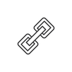 Link Icon. symbol for mobile concept and web design.