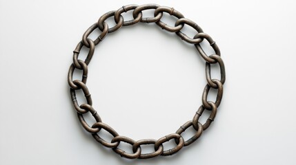 Circular chain frame