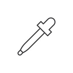 Eye dropper Icon. symbol for mobile concept and web design.