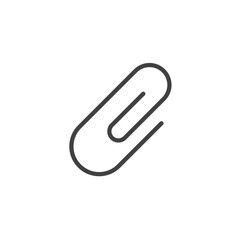 Clip Icon. symbol for mobile concept and web design.
