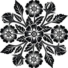 Fototapeta premium Abstract floral background