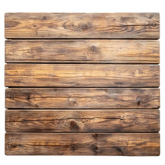 Naklejka premium Top of wood balcony table png 