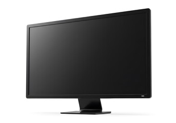 Fototapeta premium Modern black computer monitor