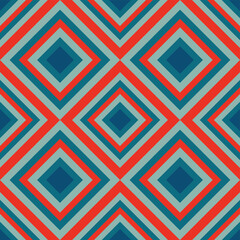 Retro seamless pattern background image. Vector Illustration