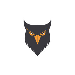 Fierce Owl Logo Vector Design  Graphics