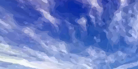 Obraz premium Royal Blue, Sky Blue, White, gradient background with blend abstract texture