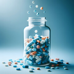 약병 속 알약들