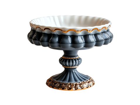 Vibrant Colorful Cake Stands Isolated on Transparent and White Background - Powered by Adobe