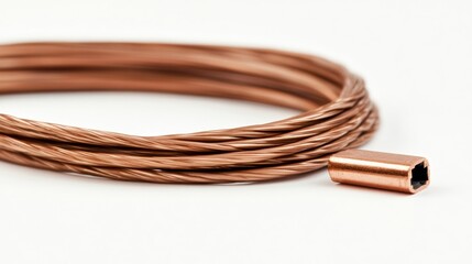 Fototapeta premium Copper wire bracelet accessory