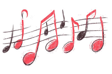 Grunge Hand Draw isolated on a transparent background