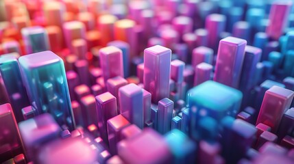 Obraz premium Unleashing the Potential of 3D Technology Background Model Resources: A Comprehensive Exploration 