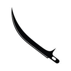 Fototapeta premium vector illustration of an old sword