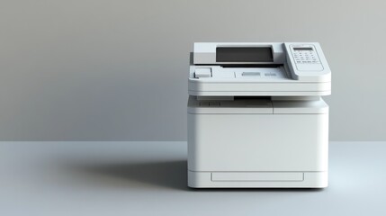 Modern all-in-one printer, ready for use