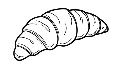 Croissant with Flaky Layers