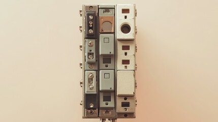 Modular electronic control panel assembly