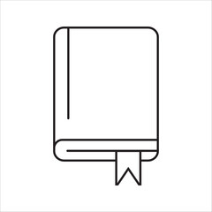  Book icon set. library sign. for mobile concept and web design. vector illustration on white background