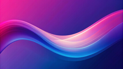 Abstract Colorful Wave Background for Digital Presentation Art