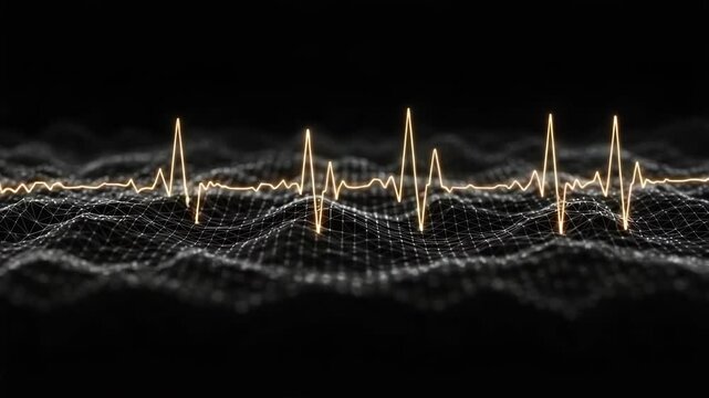 Abstract waveform visualization