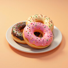 donut with sprinkles