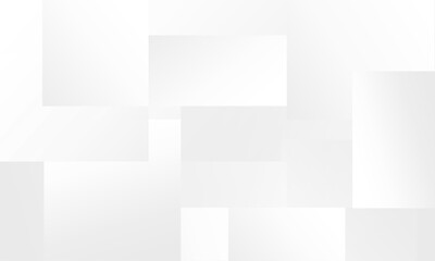 White background abstract minimalist shape with gradient color decoration design