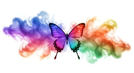 Fototapeta premium Chromatic Flutter