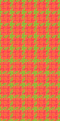 Back fabric vector seamless, velvet tartan textile background. Thread pattern texture plaid check in tomato and red colors.