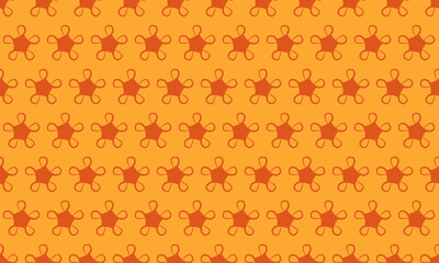 Vibrant orange and burnt orange repeating geometric pattern.  Perfect for textile design, website backgrounds, or any project needing a bold, playful aesthetic.